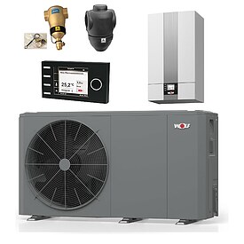 WOLF Luft/Wasser-W�rmepumpen-Paket FHA-Monoblock 06/07 230V mit Bedienmodul und Zubeh�r - 9148032W01