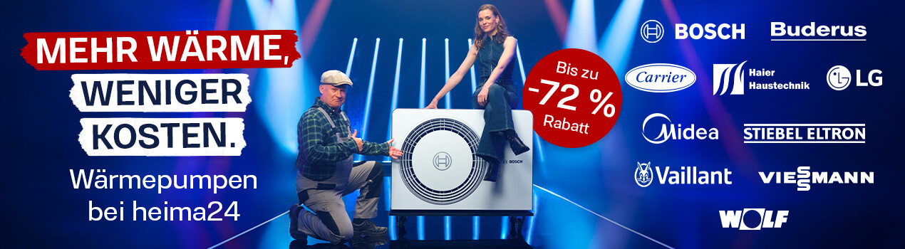 W�rmepumpen f�r Heizung und Warmwasser in gro�er Auswahl