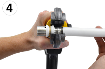 Pressfitting verpresst