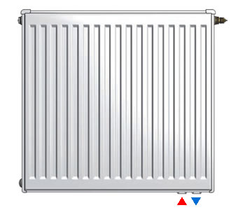 Heizkoerper austauschen Anschluss eines Ventilheizkoerpers