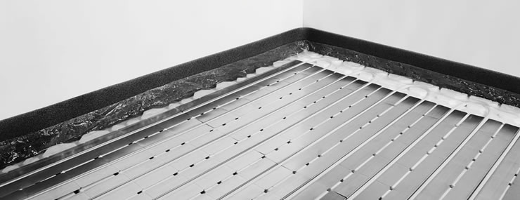 Fußbodenheizung nachrüsten Trockenbausystem