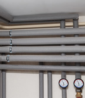 Heizungsrohre isolieren